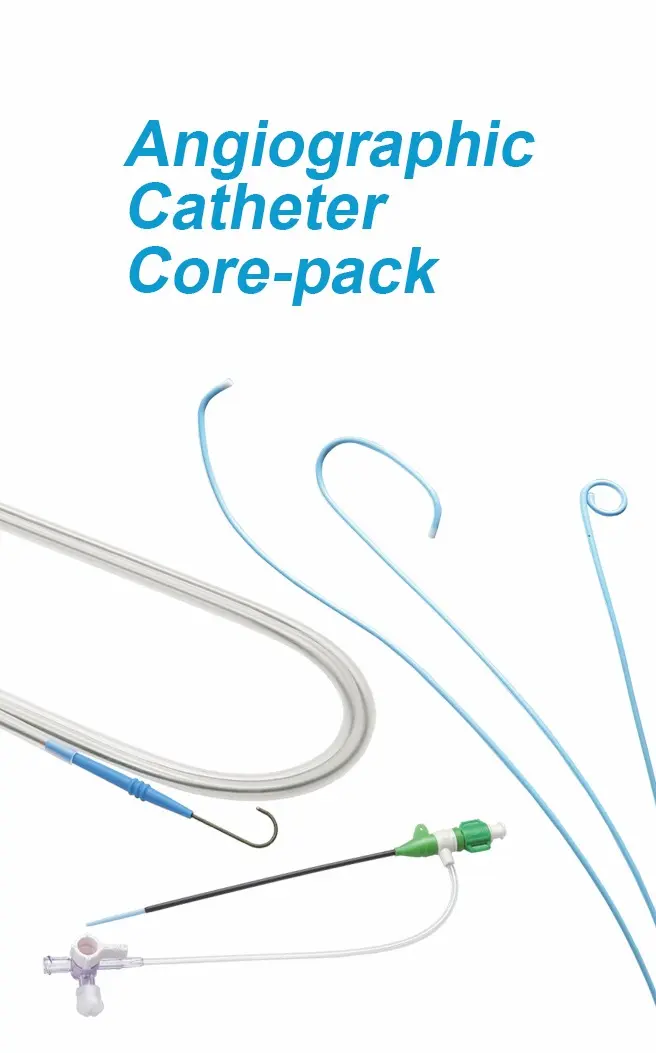 Angiographic Catheter Core-pack