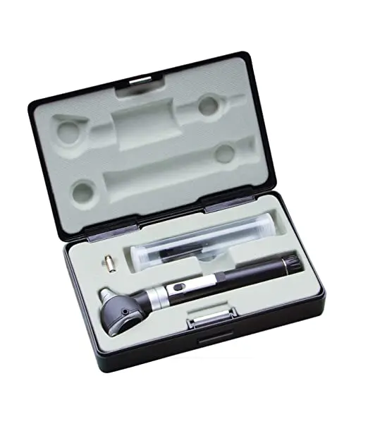 ADC Otoscope, Pocket Size, LED Lamp, 2.5V Hard ...
