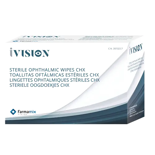 STERILE OPHTHALMIC WIPES WITH CHX